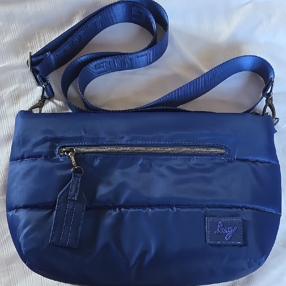 Lug Royal Blue Sapphire Moonwalk Crossbody Bag